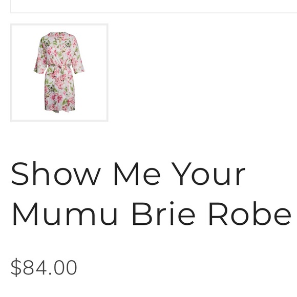 NWOT - Show Me Your MuMu: Brie Robe - Picture 4 of 4